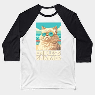 ENDLESS SUMMER CAT Baseball T-Shirt